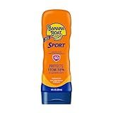 Banana Boat Sport Ultra SPF 50 Sunscreen Lotion, 8oz | Banana Boat Sunscreen SPF 50 Lotion, Oxybenzone Free, Sunblock, Water Resistant, 8oz