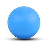 WOVTE Massage Lacrosse Ball for Sore Muscles, Shoulders, Neck, Back, Foot, Body, Deep Tissue, Trigger Point, Muscle Knots, Yoga and Myofascial Release (Blue)