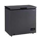 Frigidaire Chest Deep Freezer, 7 Cu. Ft. Capacity, Granita Rugged Design-Adjustable Thermostat-Removable Vinyl Coated Wire Basket-Easy Defrost Drain