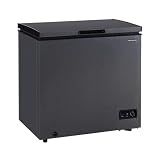 Frigidaire Chest Deep Freezer, 7 Cu. Ft. Capacity, Granita Rugged Design-Adjustable Thermostat-Removable Vinyl Coated Wire Basket-Easy Defrost Drain
