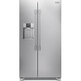 Frigidaire Professional 36 in. 22.3 cu. ft. Counter Depth Side-by-Side Refrigerator in Stainless Steel with CrispSeal Technology