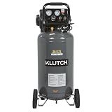 Klutch 20-Gallon Air Compressor, 2 HP, 120V, 175 PSI, 4.2 SCFM at 90 PSI