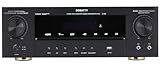SOBATTY Stereo Receivers,5.1 Channels Audio Amplifier with HDMI,Optical/Coaxial,Bluetooth/USB,RCA,AC-3 Input,Subwoofer Output for Karaoke,Home,Theater Speakers(Non-Dolby/DTS)