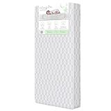 Dream On Me 5" Cozy Cloud 2-in-1 Crib and Toddler Mattress, Dual-Sided - Infants & Toddlers, Breathable & Waterproof, 75% Recycled Fiber, GREENGUARD Gold & Baby Safety Alliance Certified – Taffeta