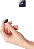 X W EI UNION 2K Mini Spy Cam Hidden Camera for Home Security Small Nanny Cam with Phone App WiFi Remote Monitor