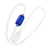 AQUANEAT Aquarium Vacuum Siphon, Fish Tank Water Changer, Gravel Cleaner, Hand Pump