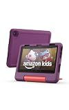 Amazon Fire HD 8 Kids tablet (newest model), ages 3-7. With bright 8" HD screen. Includes ad-free and exclusive content, parental controls and 13-hr battery, 32GB, Grape