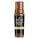 Jergens Natural Glow Instant Sun Body Mousse, Ultra Deep Bronze, 6 oz