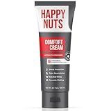 HAPPY NUTS Comfort Cream Deodorant For Men: Anti-Chafing Sweat Defense, Odor Control, Aluminum-Free Mens Deodorant & Hygiene Products for Men's Private Parts 3.4 Fl Oz (1 Pack), Original