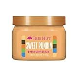Tree Hut Shea Sugar Scrub Sweet Punkin | Exfoliating Body Scrub Removes Dead, Dry Skin for a Soft & Hydrated Feel | Nourishing Essential Body Care | 18 fl oz.