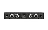 Polk Monitor XT35 Slim Center Channel Speaker - Hi-Res Audio Certified, Dolby Atmos & DTS:X Compatible, 1" Terylene Tweeter & Four 3" Dynamically Balanced Woofers, Wall-Mountable, Midnight Black