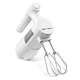 Cuisinart 5 Speed Hand Mixer, HM-150, White