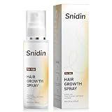 Snidin Hair Growth Spray –Biotin & Rosemary oil -Multi-Effect Scalp Treatment for Thinning Hair – With Ginseng & Arborvitae for Strengthening & Shine – 60ml per Bottle