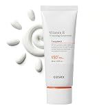 COSRX Vitamin E Sunscreen SPF 50, Natural Glow, for Oily Skin, 1.69 fl oz