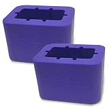 Silicone BPA-Free Buckle Booster for Rear Seat Belts - Uprights Your Second Row Receptacle for Easy Reach - No More Floppy Buckle (2)