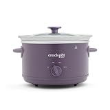 Crock-Pot Design Series 4.5 Quart Manual Slow Cooker, Purple Potato