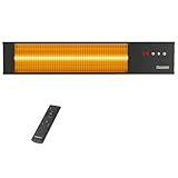 Powerscale 1500W Outdoor Heaters for Patio with 36H Timer, 0.5 Sec Instant Heating, Memory Function, Outdoor Heater, Black – Perfect Outdoor Heaters for Patio & Backyards