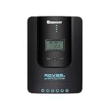 Renogy Solar Charge Controller Rover 40A 12V24V Auto Parameter DC Input MPPT Charge Controllers for Solar Panels Adjustable LCD for Gel Sealed Flooded Lithium Battery