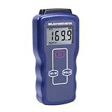 Solar Power Meter Digital Solar Meter, High Accurate Btu Meter with W/m² & Btu/(ft²·h) Switchable, Irradiance Meter for Solar Panel Installation, Solar Radiance Testing and Meteorology, etc.