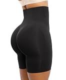 SHAPELLX Shapewear Tummy Control for Women Butt Lifting High Waist Shorts Seamless Body Shaper Thigh Slimmer Panties L