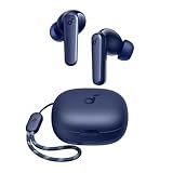 Soundcore by Anker P20i True Wireless Earbuds, 10mm Drivers with Big Bass, Bluetooth 5.3, 30H Long Playtime, Water-Resistant, 2 Mics for AI Clear Calls, 22 Preset EQs, Customization (Blue)