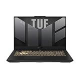 ASUS TUF Gaming F17 (2023) Gaming Laptop, 17.3” FHD 144Hz Display, GeForce RTX 3050, Intel Core i5-12500H, 16GB DDR4, 512GB PCIe SSD, Wi-Fi 6, Windows 11, FX707ZC-ES53,Mecha Gray