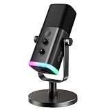 FIFINE AmpliGame AM8 USB/XLR Dynamic Microphone for Gaming Streaming