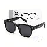 AI Smart Glasses with Camera, 8MP HD Bluetooth Camera Glasses for Women Men