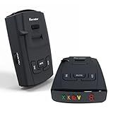 S360 Radar Detector – X/K/Ka Band & Laser Detection, detectable Police Speed Trap Detector for Cars LaserEye and False Alert Filtering (KARADAR)