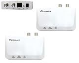 StarMax MN2580 MoCA 2.5 Adapter with 2.5GBase-T Port (2-Pack) Asymmetrical Throughput up to 3 Gbps, Compatible with Gigabit Ethernet