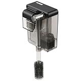 NICREW Slim Aquarium Filter, Quiet Fish Tank HOB Filters for up to 5 Gallon Aquariums, Adjustable Flow, 42 GPH, 3W