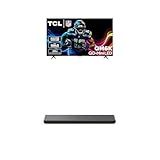 TCL 85-Inch QM6K QLED 4K Smart QD-Mini LED TV with Google TV (85QM6K, 2025 Model) + S45H S Class 2.0 Channel Sound Bar with Dolby Atmos