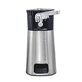 Hamilton Beach OpenStation Electric Automatic Can Opener for Kitchen with Multi Tool and Bottle and Jar Opening Tools, Auto Shutoff, Cord Storage, and Sure Cut Technology, Stainless Steel (76382)