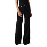 Levi's Women's 318 Shaping Wide-Leg Jeans (Also Available in Plus), (New) Soft Black, 32