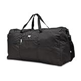 Samsonite Foldaway Packable Duffel Bag, Black, Medium