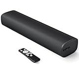 MZEIBO TV Sound Bar, Sound Bars for Smart TV Bluetooth 5.0 Soundbar 50W 17Inch Soundbars with ARC/Optical/AUX Connection Surround for Home Theater Audio TV/PC/Gaming/Projectors