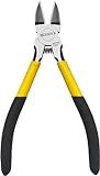 BOOSDEN Wire Cutter,6.5 inch Side Cutters,Spring Loaded Wire Cutters for Crafting,Flush Cutter,Ultra Sharp for Jewelry Making,Flush Cut Pliers,Dikes Wire Cutters,Floral Wire Cutter,Snips