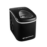 FRIGIDAIRE EFIC128AMZBLK Compact Countertop Ice Maker, 26 lb per Day, Black