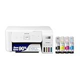 Epson EcoTank ET-2803 Wireless Color All-in-One Cartridge-Free Supertank Printer with Scan, Copy and AirPrint Support