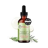 Mielle Organics Rosemary & Mint Hair Oil, Split Ends & Dry Scalp Treatment - Made with Biotin & Essential Oils for Strengthening, Soothing, Moisturizing & Encouraging Longer, Healthier Hair (2 Fl Oz)