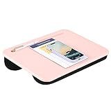 LAPGEAR Compact Lap Desk - Fits up to 15 Inch Laptops - Rose Quartz - Style No. 43104