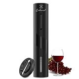 COKUNST Electric Wine Bottle Opener with Foil Cutter, Automatic Corkscrew