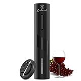 COKUNST Electric Wine Bottle Opener with Foil Cutter, Automatic Corkscrew
