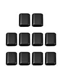 ASAHOM 10pcs of Waterproof End Cap, Small Waterproof Accessory Designed to Seal The Cut End of Light String After Trimming, for ASAHOM Permanent Outdoor Lights, Black