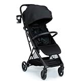 Delta Children Icon Ultra Compact Travel Stroller - Greenguard Gold Certified, Black