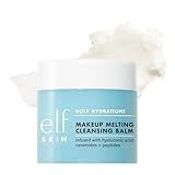 e.l.f., Skin Holy Hydration! Makeup Melting Cleansing Balm, Face Cleanser and Makeup Remover, Infused with Hyaluronic Acid to Hydrate Skin