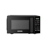BLACK+DECKER Countertop Microwave Oven 0.7 Cu.Ft,700W,Child Safety, Black