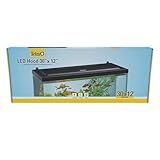 Tetra LED Hood 30 Inches by 12 Inches, Low-Profile Aquarium Hood with Hidden Lighting
