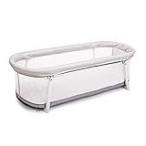 Baby Delight Snuggle Nest Bassinet, Portable Baby Bed, for Infants 0 – 5 Months, Driftwood Grey