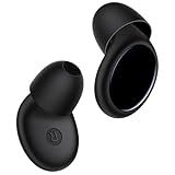 Ear Plugs for Sleeping 45dB Noise Cancelling Ear Plugs for Noise Reduction & Snoring, Concerts, Earplugs for Sleep, Sider Sleepers Airplane, Silicone Earplugs Reusable Concert Ear Plug +8Tip Black
